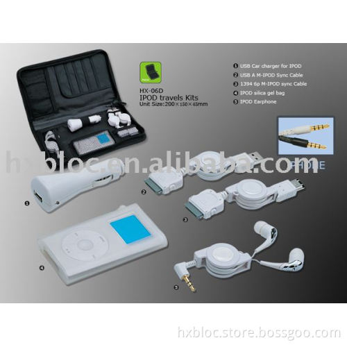 Travels kit for IPOD